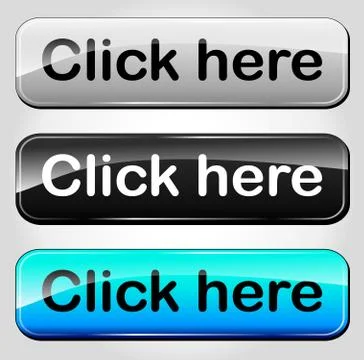 Click here buttons Stock Illustration