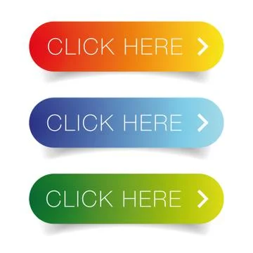 Click here Call to action button Stock Illustration