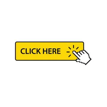 Click here icon. clicking button. Stock Illustration