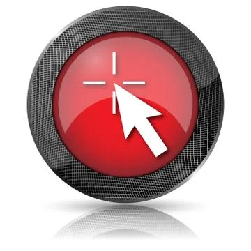 Click here icon Stock Illustration