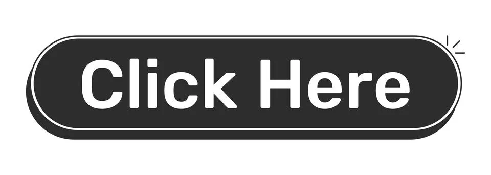 Click here rounded modern black UI element 스톡 일러스트
