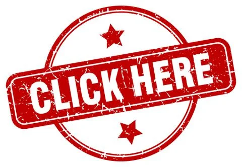 Click here sign Stock Illustration