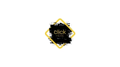 Click here sign on white background Video stock 276355287