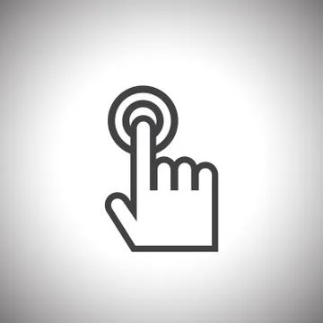Click icon Stock Illustration