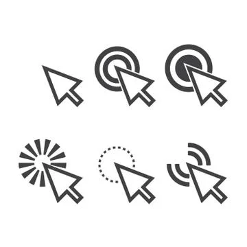 Click icon Stock Illustration