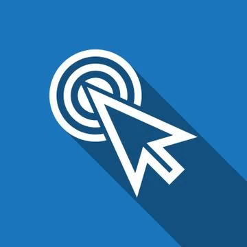 Click icon stock vector illustration flat design イラスト素材