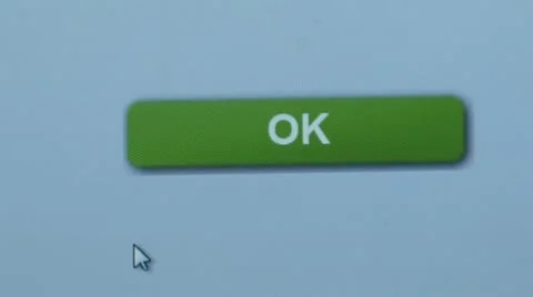 Click on "OK" button. Internet shopping. Stock Footage 10757536