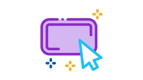 Click on optimization button Icon Animation Video stock 145284070
