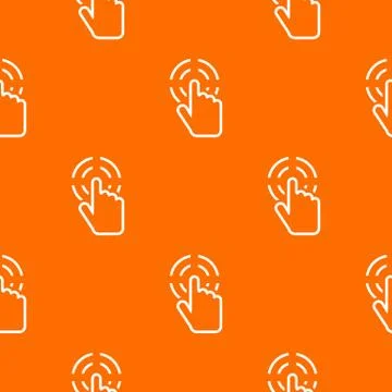 Click pattern seamless Illustrazione stock