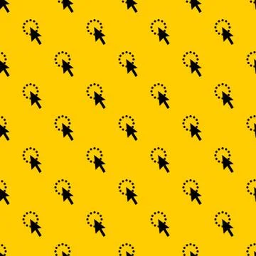 Click pattern vector 스톡 일러스트