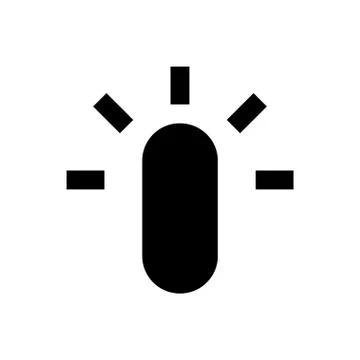 Click pixel perfect icon Illustrazione stock