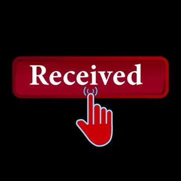 Click Rectangle Buy button design, Finger pressing button symbol isolated o.. Stock Illustration