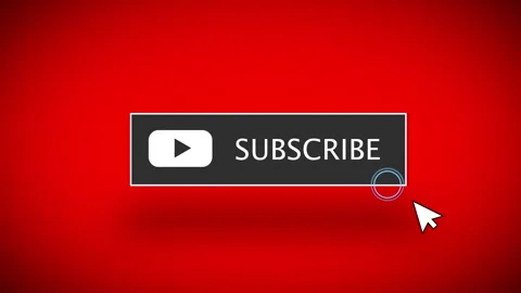 Click the subscribe button with the mous... | Stock Video | Pond5