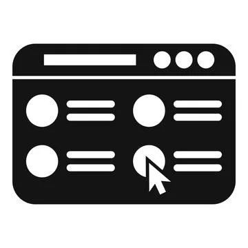 Click task schedule icon simple vector. Person event イラスト素材