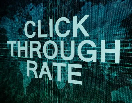 Click through rate Stock Illustration