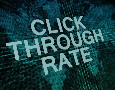 Click through rate Stock Illustration