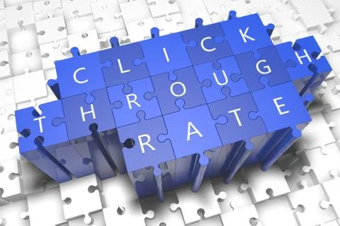 Click through rate Stock Illustration