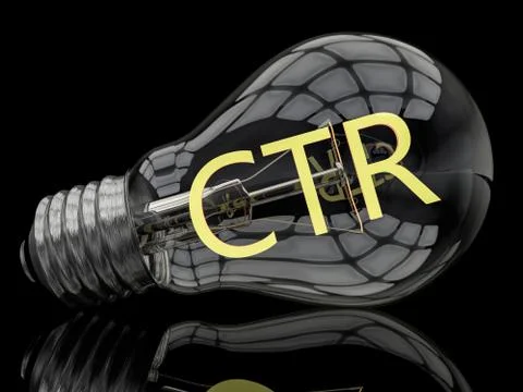 Click Through Rate Stock Illustration