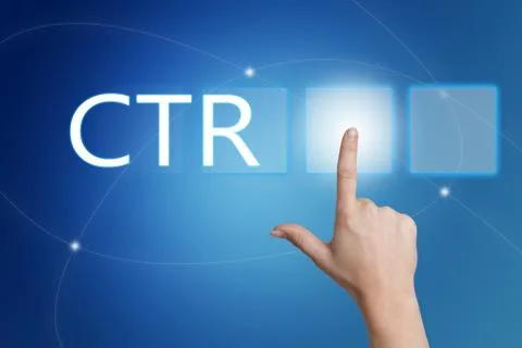 Click Through Rate Stock Illustration