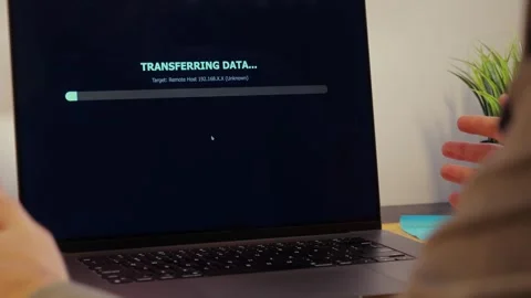 ClickFix BSOD Cyber Attack - Hackers Exploit Users Stock Footage 327934036