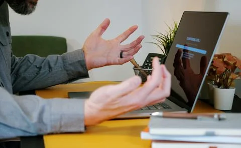 ClickFix BSOD Cyber Attack - Hackers Exploit Users Foto stock