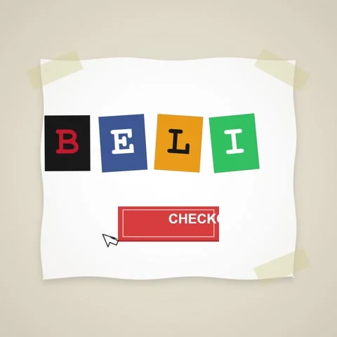 Clicking Check Button on Crumpled Paper Note with Cursor Pointer Stock Footage 346283065