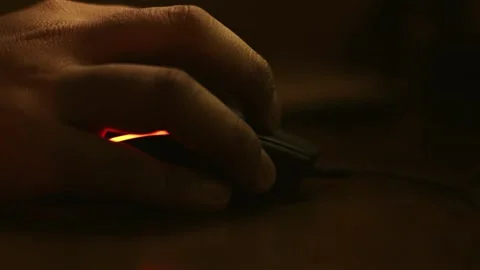 Clicking Mouse Stock Footage 224231083