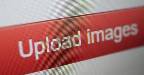Clicking upload new media button, macro Stock Footage 115183428