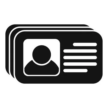 Client bank risk icon simple vector. Data customer Illustration