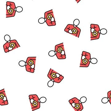 Client bonus vector seamless pattern 库存插图