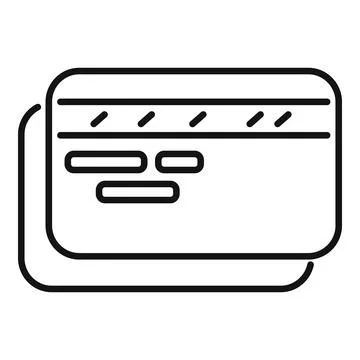 Client card representing loyalty program for regular customers Stock Illustration