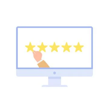 The client chooses the best estimate. The concept of rating Иллюстрация