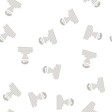 Client digital portrait kyc glyph vector seamless pattern Stockillustratie