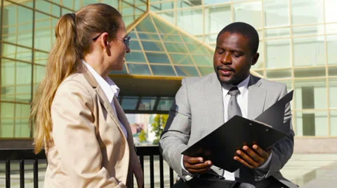 Client interaction Stock Footage 31082257