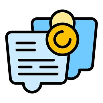 Client online chat icon vector flat Stock Illustration