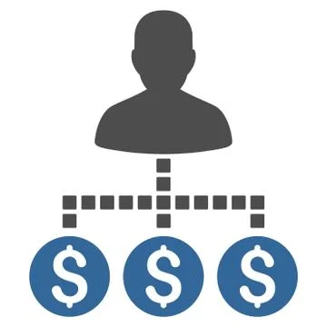 Client Payments Vector Toolbar Icon Stock Illustration