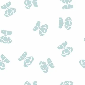 Client portrait creation kyc glyph vector seamless pattern Stock Illustration
