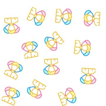 Client portrait creation kyc vector seamless pattern イラスト素材