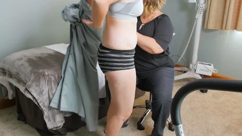 Client preparing for evaluation Stock-Footage 107758953