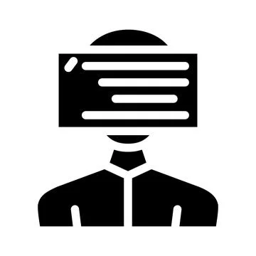 Client programming kyc glyph icon vector illustration イラスト素材