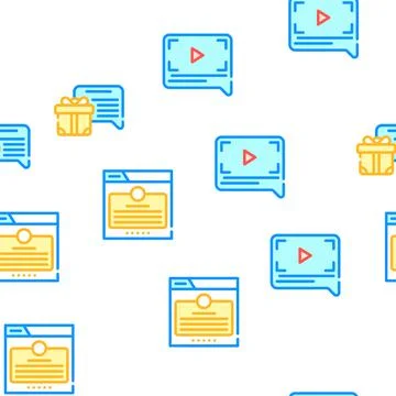 Client Review Feedback Collection Icons Set Vector Stock Illustration