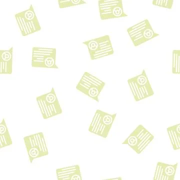 Client review glyph icon vector isolated illustration Illustrazione stock