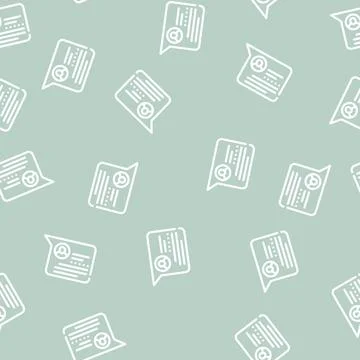 Client review line icon vector isolated illustration イラスト素材