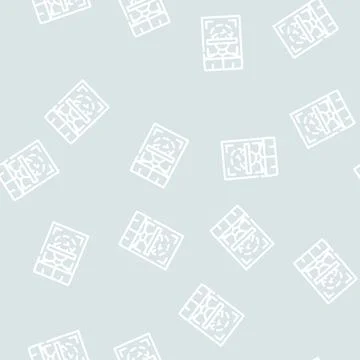 Client scanning kyc line vector seamless pattern 스톡 일러스트