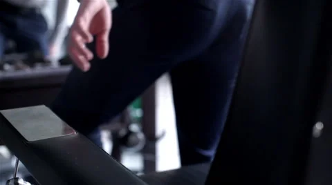 Client sits in the barber chair Stock-Footage 62948283
