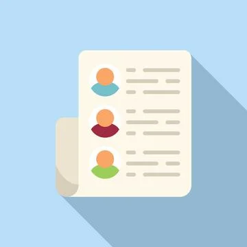 Client soft icon flat vector. Platform system Ilustración de archivo