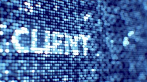 Client technology イラスト素材