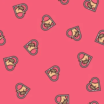 Client like testimonial vector seamless pattern Stockillustratie