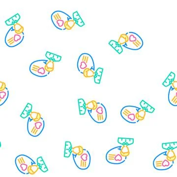 Client like testimonial vector seamless pattern Stock Illustration