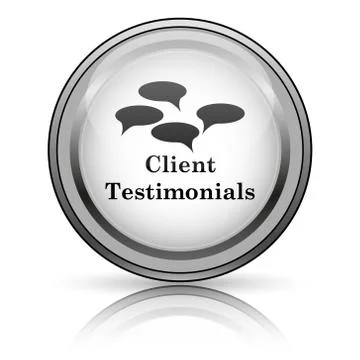 Client testimonials icon Stock Illustration